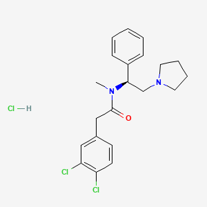 Chemical structure of ICI 199,441 hydrochloride