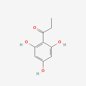 Chemical structure of Flopropione