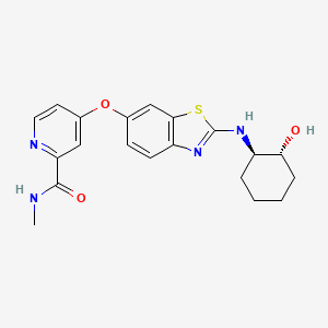 Chemical structure of BLZ945