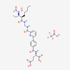 Chemical structure of Ac-VEID-AFC