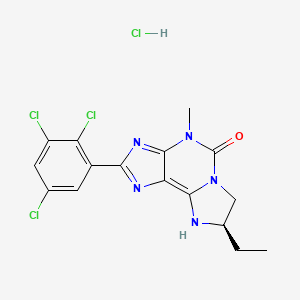 Chemical structure of PSB 10 hydrochloride