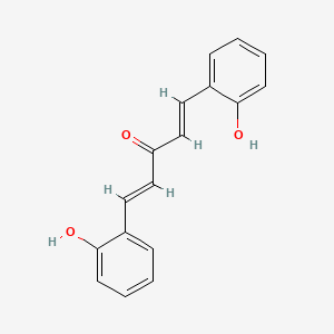 Chemical structure of 2-HBA