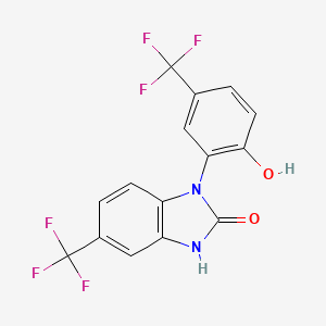 Chemical structure of NS 1619