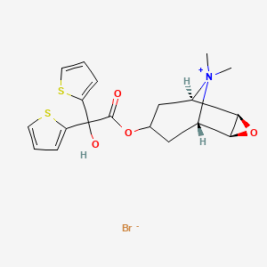 Chemical structure of Tiotropium Bromide