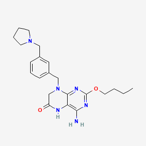 Chemical structure of GS-9620