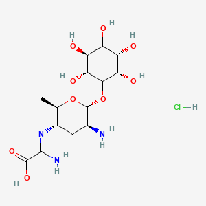 Chemical structure of Kasugamycin hydrochloride