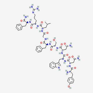 Chemical structure of Kisspeptin-10