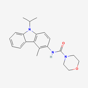 Chemical structure of NPY 5RA972