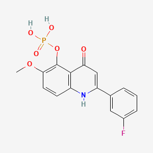 Chemical structure of TRX818