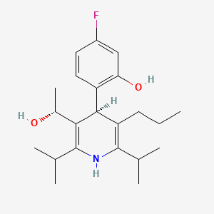 Chemical structure of glucagon receptor antagonists 2