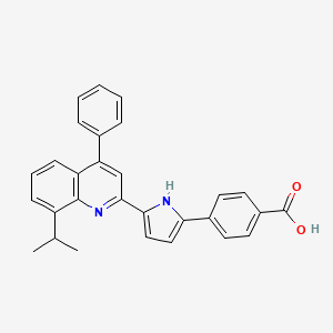 Chemical structure of ER 50891