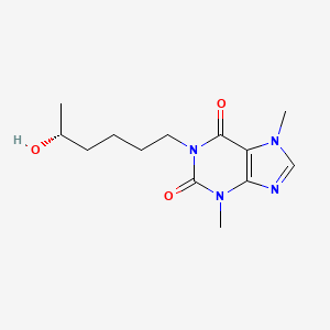Chemical structure of (R)-Lisofylline