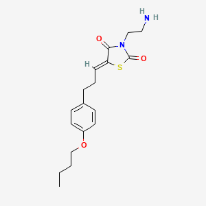 Chemical structure of K145