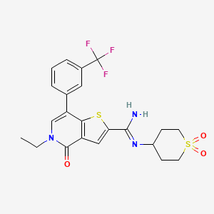 Chemical structure of I-BRD9