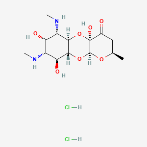 Chemical structure of Spectinomycin dihydrochloride