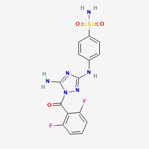Chemical structure of JNJ-7706621