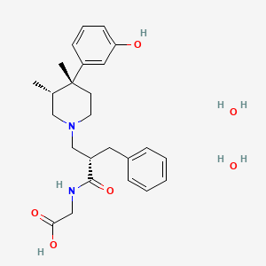 Chemical structure of Alvimopan dihydrate