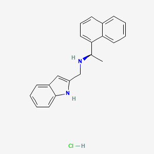 Chemical structure of Calindol Hydrochloride
