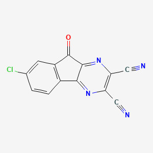 Chemical structure of HBX 41108