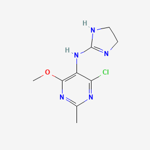 Chemical structure of Moxonidine