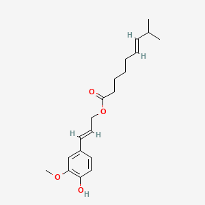 Chemical structure of Capsiconiate