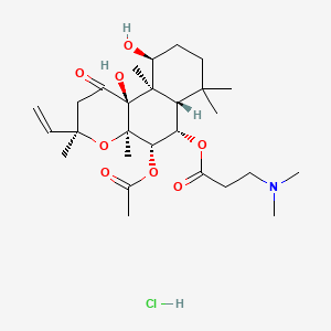 Chemical structure of NKH 477