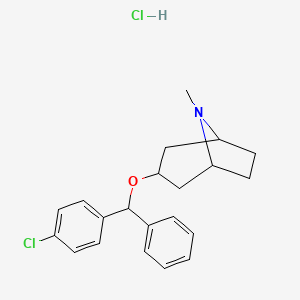 Chemical structure of 3-CPMT