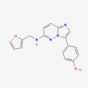 Chemical structure of IRAK inhibitor 2