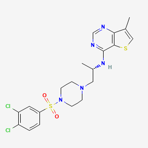 Chemical structure of LPA2 antagonist 1