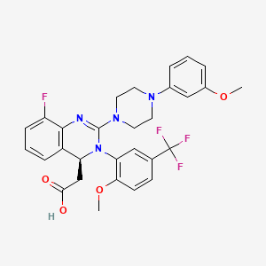 Chemical structure of Letermovir