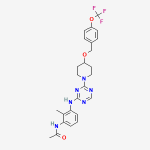 Chemical structure of TC-N 1752