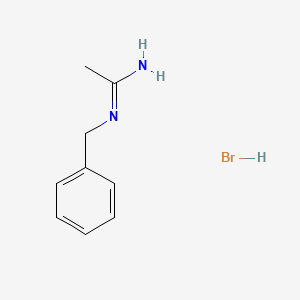 Chemical structure of N-Benzylacetamidine Hydrobromide