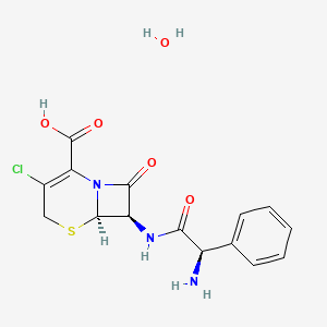 Chemical structure of Cefaclor monohydrate