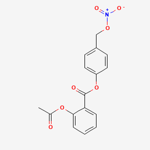 Chemical structure of NCX 4040