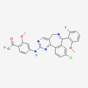 Chemical structure of Alisertib
