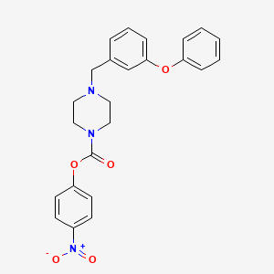 Chemical structure of JZL 195