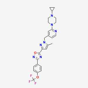 Chemical structure of BAY 87-2243