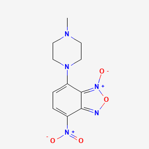 Chemical structure of NSC 207895 (XI-006)
