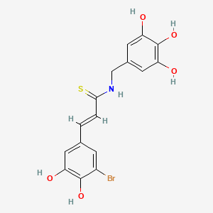 Chemical structure of NT157