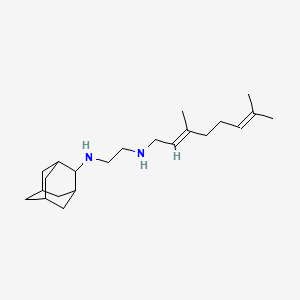 Chemical structure of SQ109