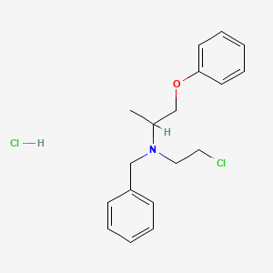 Chemical structure of Dibenzyline