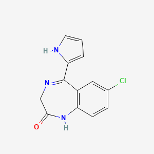 Chemical structure of Ro 5-3335