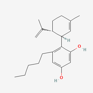 Chemical structure of Abn-CBD
