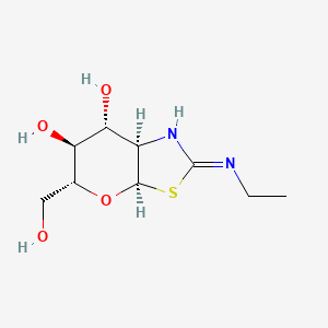 Chemical structure of Thiamet G