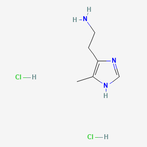 Chemical structure of 4-Methylhistamine dihydrochloride