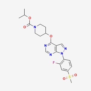 Chemical structure of APD668