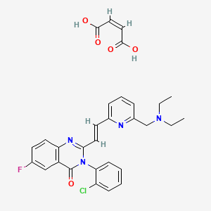 Chemical structure of Cp-465022 maleate