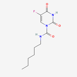 Chemical structure of Carmofur