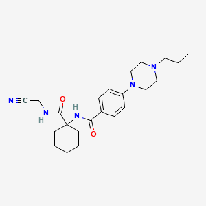 Chemical structure of Balicatib