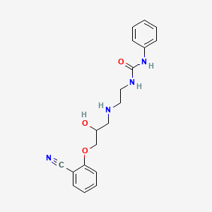 Chemical structure of ICI 89406